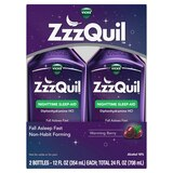 Vicks ZzzQuil Nighttime Sleep-Aid Liquid Warming Berry