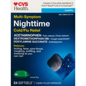 Cold And Flu Severe Day Night Softgels