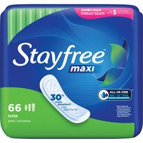 Stayfree Maxi Pads Super