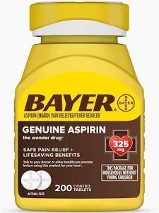 Aspirin 325mg Tablets