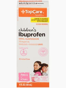 Children’s Ibuprofen 100mg Liquid Bubblegum