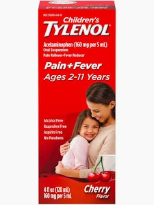 Children’s Acetaminophen 160mg Liquid Cherry